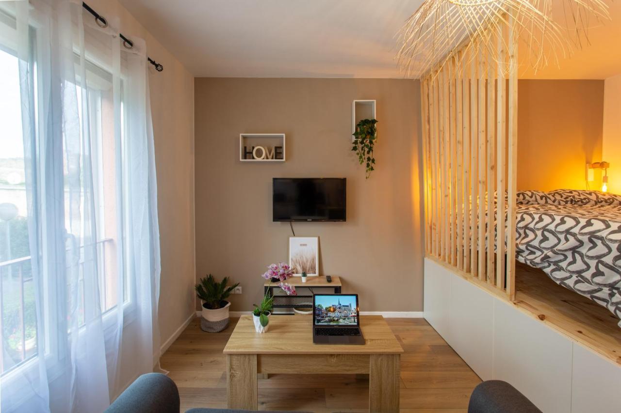 L'Estrade D'Amiens - Studio Atypique Et De Standing - Wifi Haut Debit - 2P Exterior foto